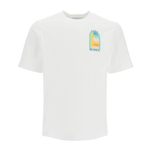 Regnbuebue Grafisk Print T-shirt