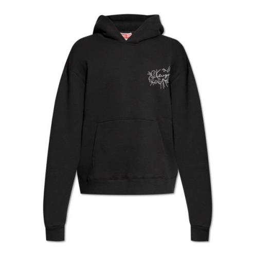 Sweatshirt med logo