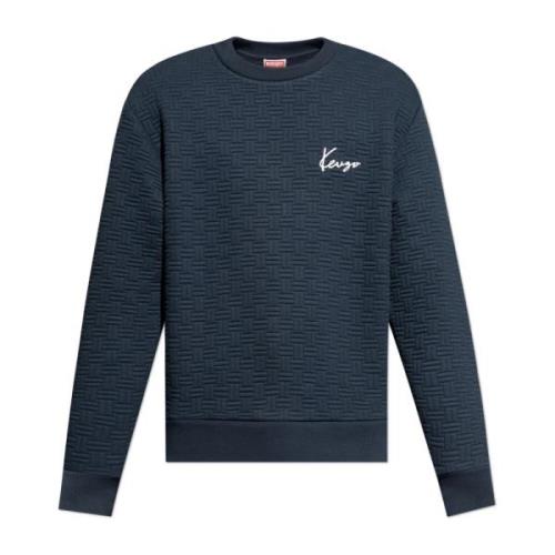 Sweatshirt med logo