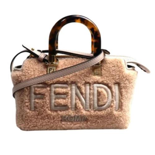 Pre-owned Stof fendi-tasker