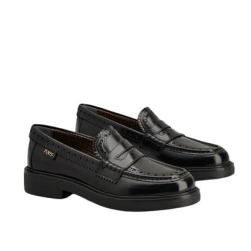 Læder Brogue Loafers