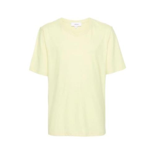 Pastelgul Bomuld T-shirt Letvægts Jersey