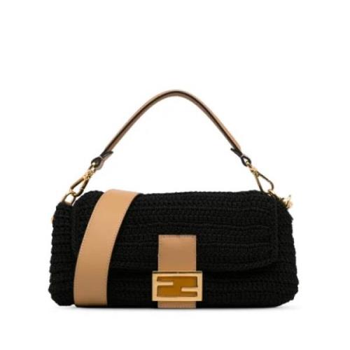 Pre-owned Rattan fendi-tasker