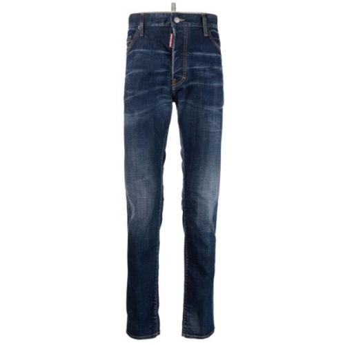 5-Lomme Jeans Pant i Blå