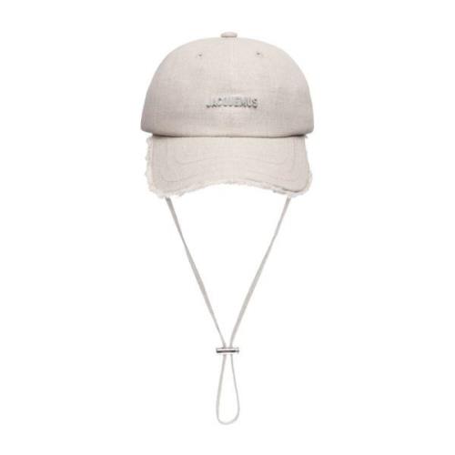 Elegant Hvide Logo Hat