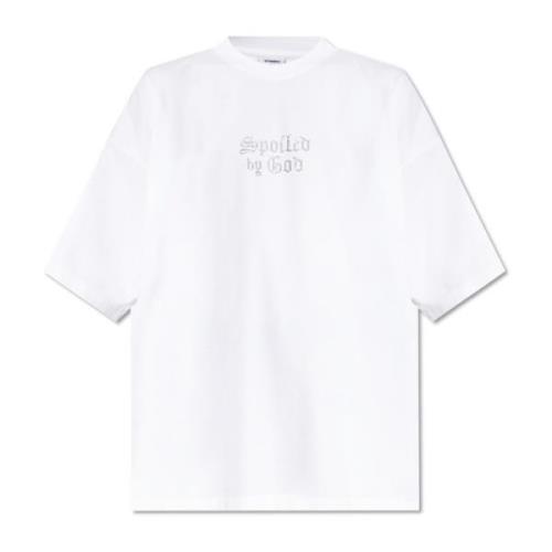 T-shirt med logo