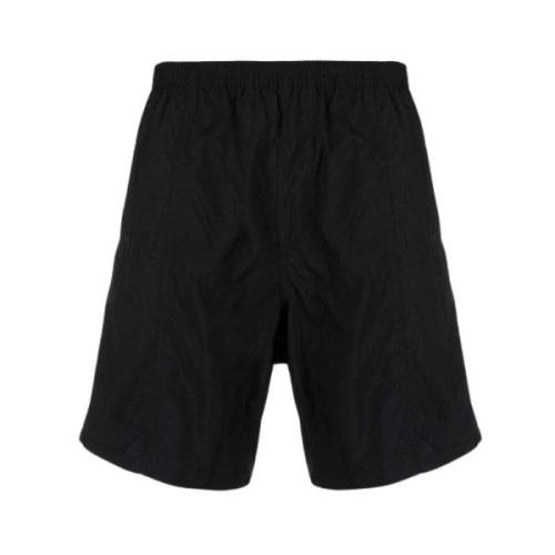 Sort nylon badeshorts med Ami de Coeur