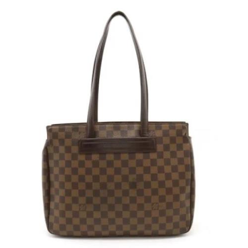 Pre-owned Canvas louis-vuitton-tasker