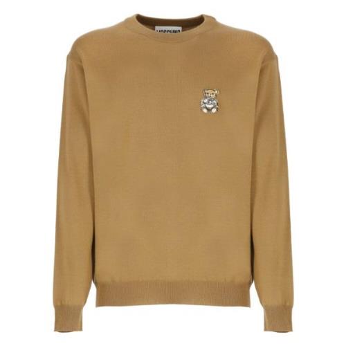 Brun Sweater med Teddy Bear Logo