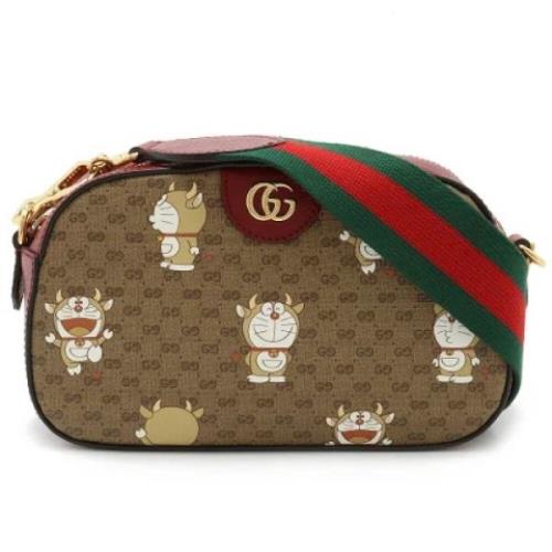 Pre-owned Canvas gucci-tasker