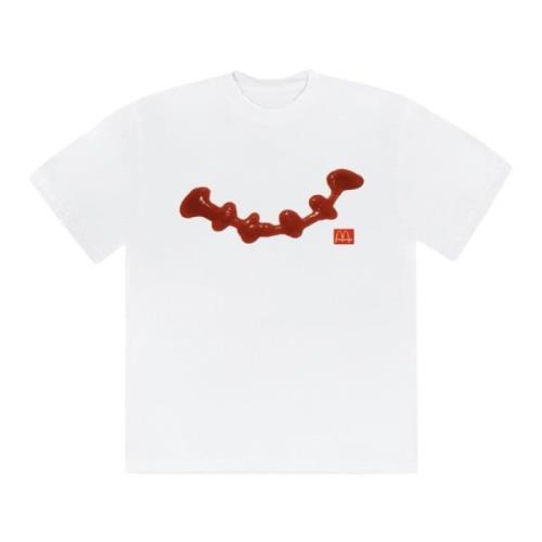 Begrænset udgave Ketchup T-shirt Hvid