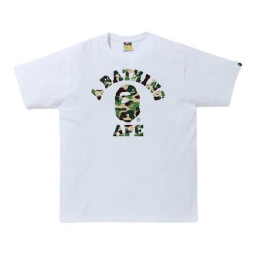 ABC Camo College Tee Hvid/Grøn