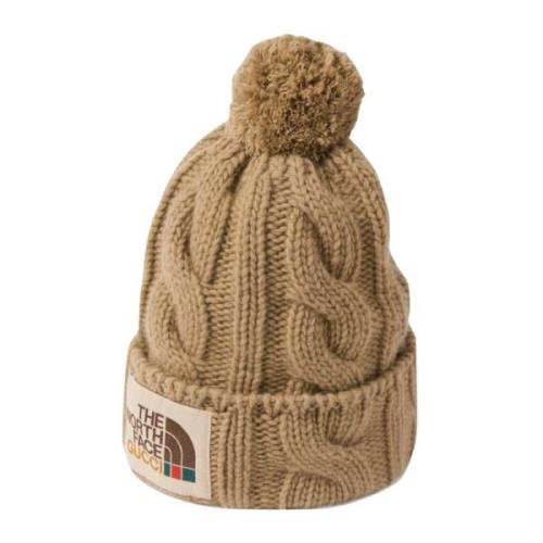 Begrænset Udgave Uld Beanie Beige