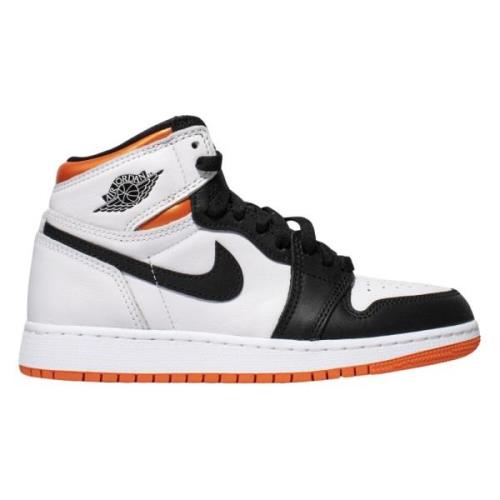 Retro Electro Orange High Top Sneakers