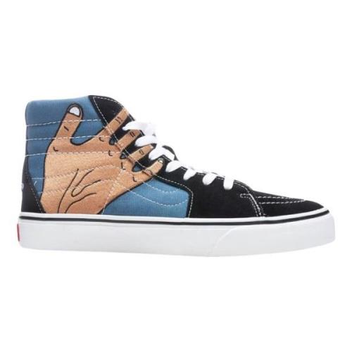 Imran Potato Navy Blue High Top Sneakers