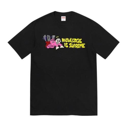 Klassisk Bomuld T-shirt med Front Grafik