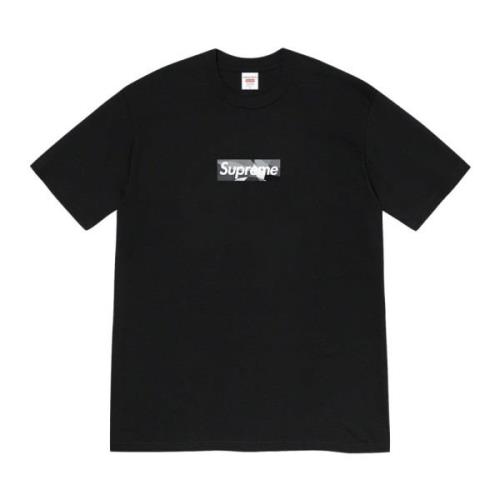 Begrænset udgave Box Logo Tee Sort