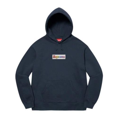 Begrænset udgave Bling Box Logo hættetrøje Navy