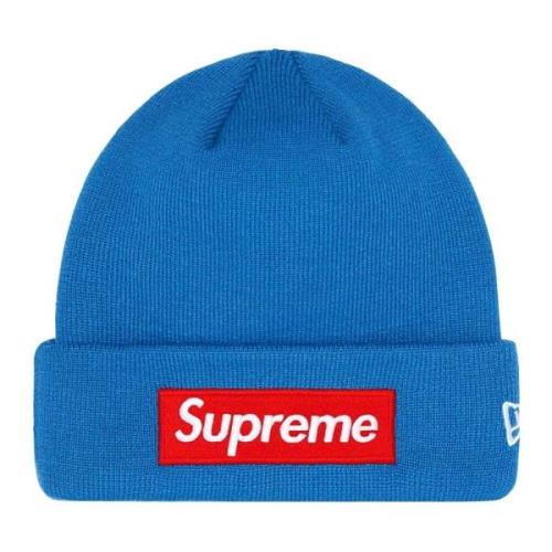 Begrænset udgave Box Logo Beanie Blå