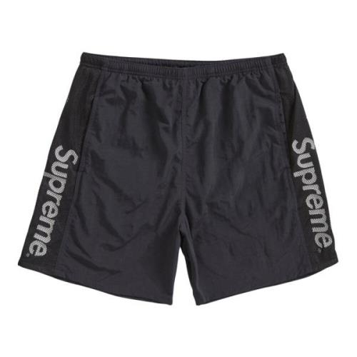 Sort Mesh Panel Vand Shorts