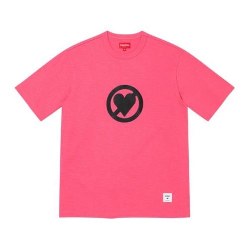 No Love Pink Grafisk T-shirt Begrænset Oplag