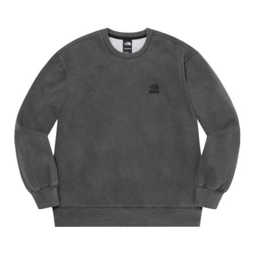 Begrænset udgave Pigmenttrykt Crewneck Sort