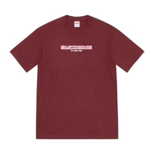 Begrænset Oplag Connected Tee Burgundy