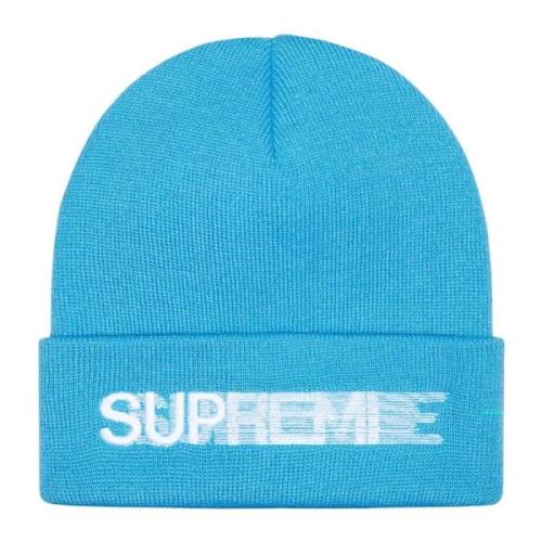 Bright Blue Motion Logo Beanie