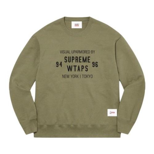 Begrænset udgave Crewneck Light Olive