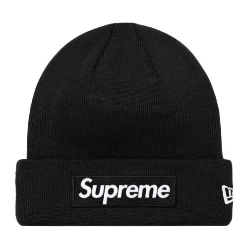 Begrænset udgave Box Logo Beanie Sort