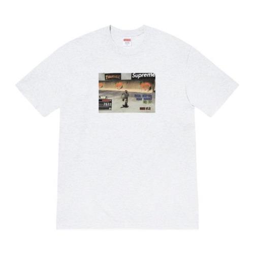 Eksklusiv Thrasher Game Tee i Ash Grey