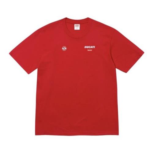 Begrænset udgave Ducati Logo Tee Rød