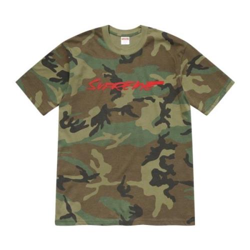 Begrænset udgave Futura Logo Tee Woodland Camo