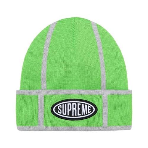 Begrænset udgave Lime Grid Beanie