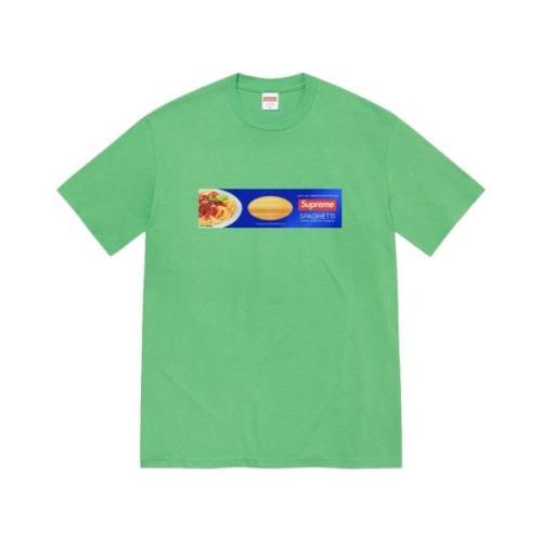 Italiensk Emblem Spaghetti Tee Grøn