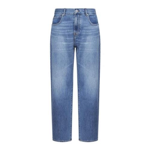 Blå Denim Jeans