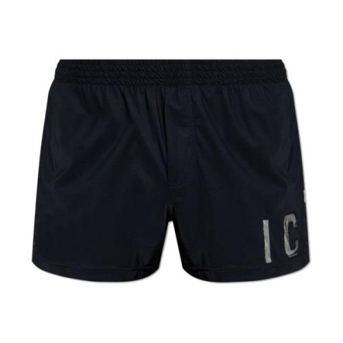 Badeshorts med logo