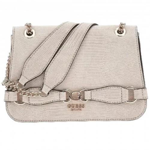 Elegant Skuldertaske Taupe