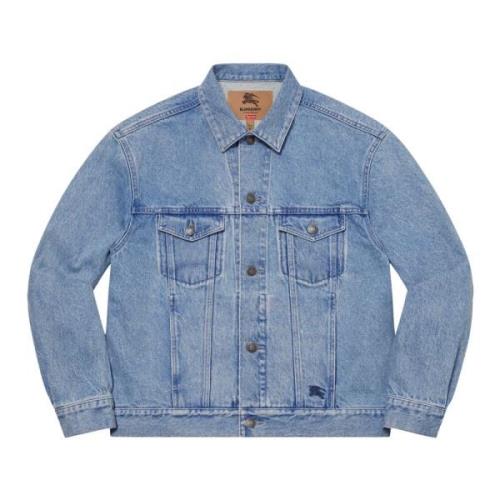 Begrænset udgave Denim Trucker Jacket Blå