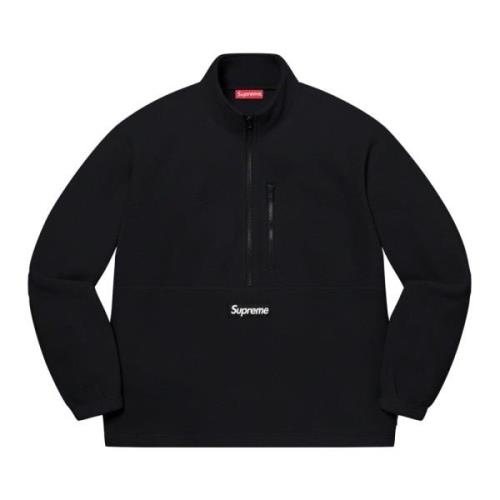 Sort Polartec Half Zip Pullover