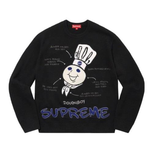 Eksklusiv Grafisk Uld Sweater