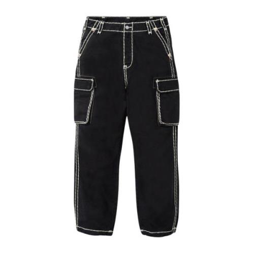 Begrænset udgave Denim Cargo Pant Sort