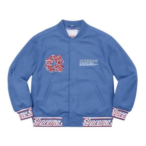 Varsity Jacket Light Blue