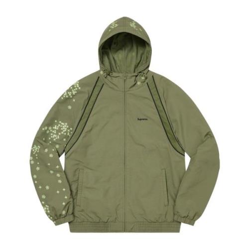 Glow-in-the-Dark Track Jacket Olive