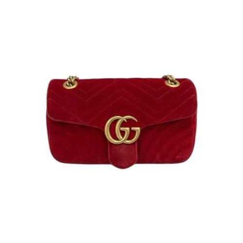 Pre-owned Velour gucci-tasker