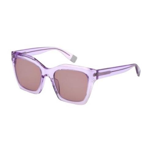 Lilla Plastik Dame Solbrille