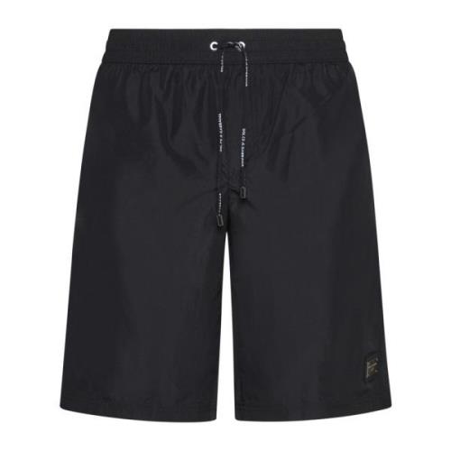 Sort Sea Tøj Logo-Plaque Shorts