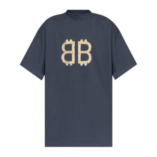 T-shirt med logo