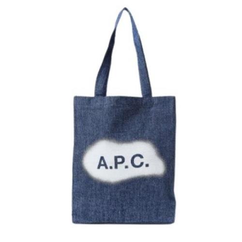 Lou Tote Bag Washed Indigo Blue