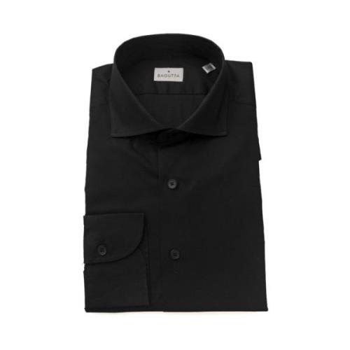 Elegant Slim Fit Skjorte med Fransk Krave